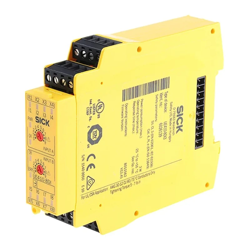 SICK Series UE410 Safety Controller 8 Inputs 0 Outputs 24V dc 3W 