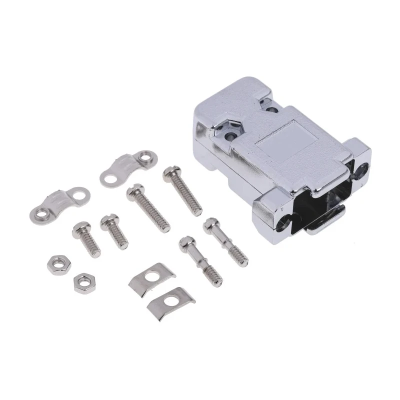 MH Connectors MHCCOV-9SC-MP Series ABS Straight D-Sub Backshell 9 Way Strain Relief MHCCOV-9SC-MP