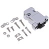 MH Connectors MHCCOV-9SC-MP Series ABS Straight D-Sub Backshell 9 Way Strain Relief MHCCOV-9SC-MP