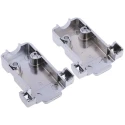 MH Connectors MHCCOV-9SC-MP Series ABS Straight D-Sub Backshell 9 Way Strain Relief MHCCOV-9SC-MP