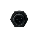 Bulgin 4-Contact Miniature Front Mount Circular Connector Socket, Female, IP68 Waterproof Buccaneer 400 Series PX0412/04S