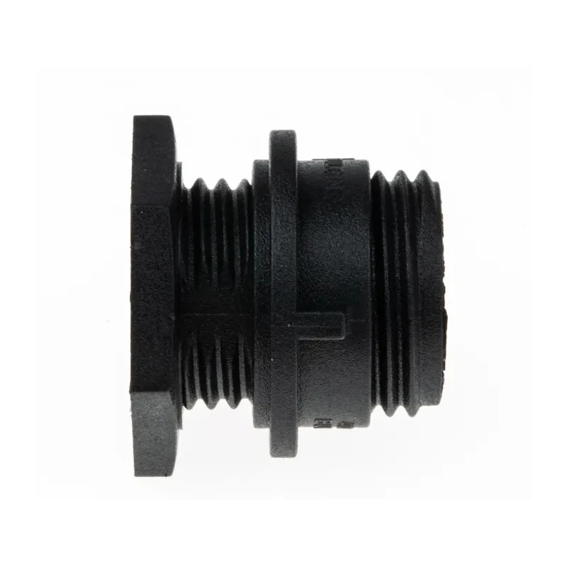 Bulgin 4-Contact Miniature Front Mount Circular Connector Socket, Female, IP68 Waterproof Buccaneer 400 Series PX0412/04S