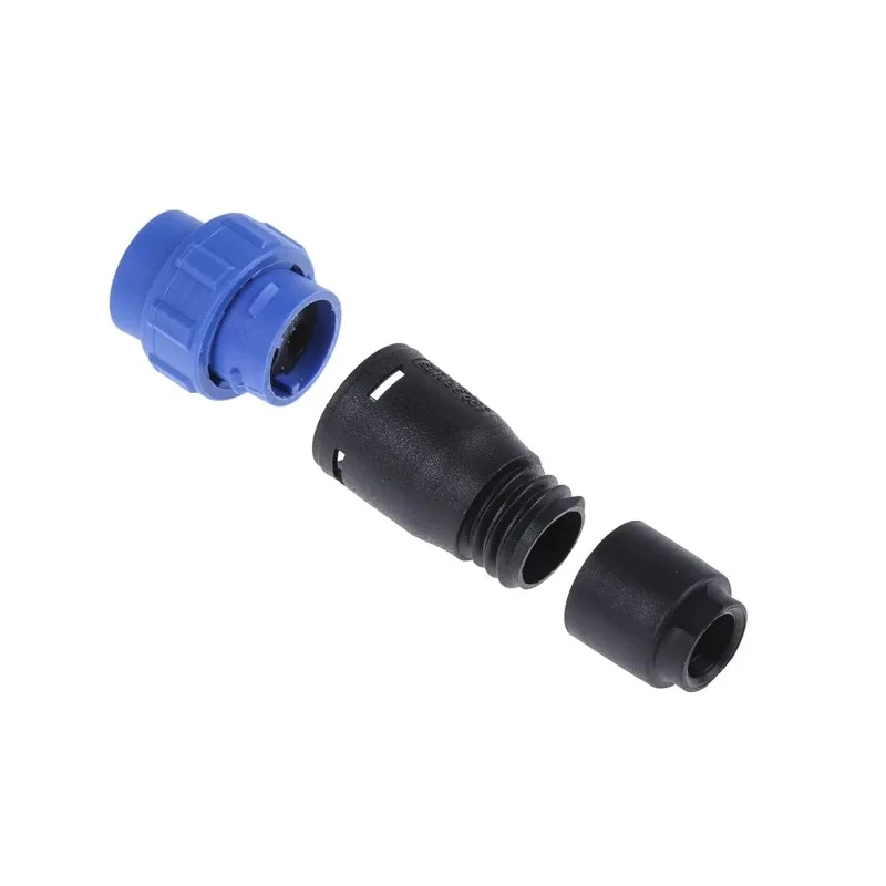 Bulgin Circular Connector Miniature Cable Plug, 3 Contacts, Male, IP68, 8A, 250V, Polymer Housing Buccaneer PX0410/03P/5560