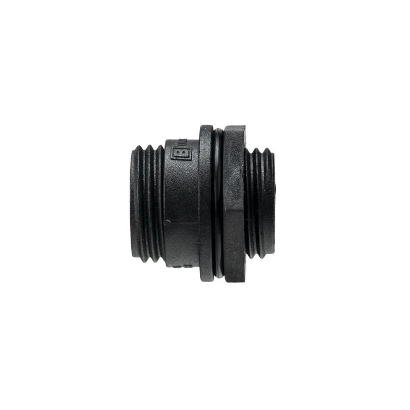 Bulgin 4-Contact Miniature Front Mount Circular Connector Socket, Female, IP68 Waterproof Buccaneer 400 Series PX0412/04S