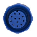 Bulgin Buccaneer 400 Series Miniature Cable Mount Circular Connector 12 Contacts Socket Female IP68 50V PX0410/12S/6065