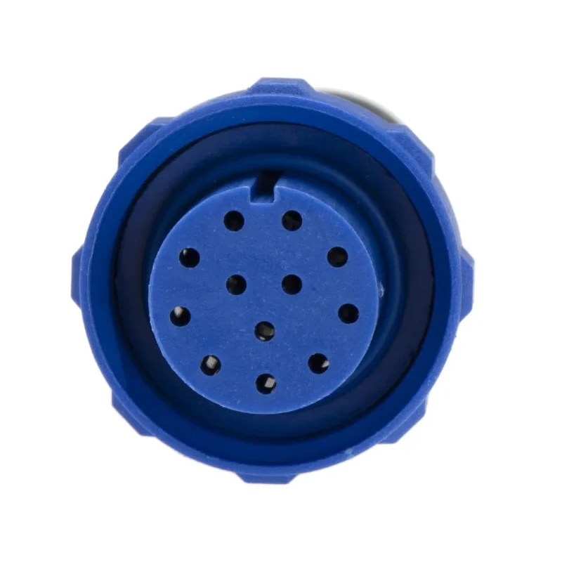 Bulgin Buccaneer 400 Series Miniature Cable Mount Circular Connector 12 Contacts Socket Female IP68 50V PX0410/12S/6065