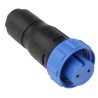 Bulgin Buccaneer 400 Series Circular Connector, 2 Contacts, Miniature Cable Socket, Female, IP68, 8A, 250V PX0410/02S/5560