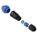 Bulgin Buccaneer 400 Series Circular Connector, 2 Contacts, Miniature Cable Socket, Female, IP68, 8A, 250V PX0410/02S/5560