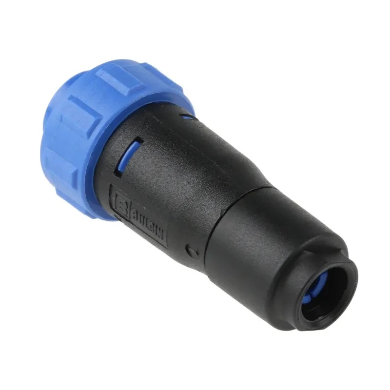 Bulgin Buccaneer 400 Series Circular Connector, 2 Contacts, Miniature Cable Socket, Female, IP68, 8A, 250V PX0410/02S/5560