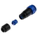 Bulgin Miniature Circular Connector, 3 Contacts, Cable Mount, Male Plug, IP68 Rated, Buccaneer 400 Series PX0411/03P/5560