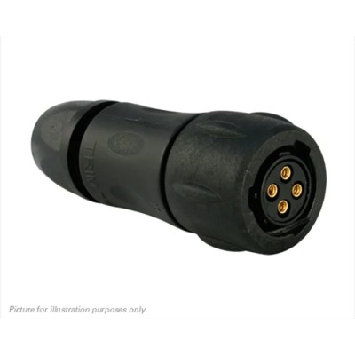 Souriau Sunbank by Eaton Circular Connector 4 Contacts Cable Standard Socket Female IP68 IP69K 