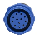 Bulgin Circular Connector Cable Socket, 12 Contacts, Miniature, Female, IP68, Buccaneer 400 Series PX0411/12S/6065