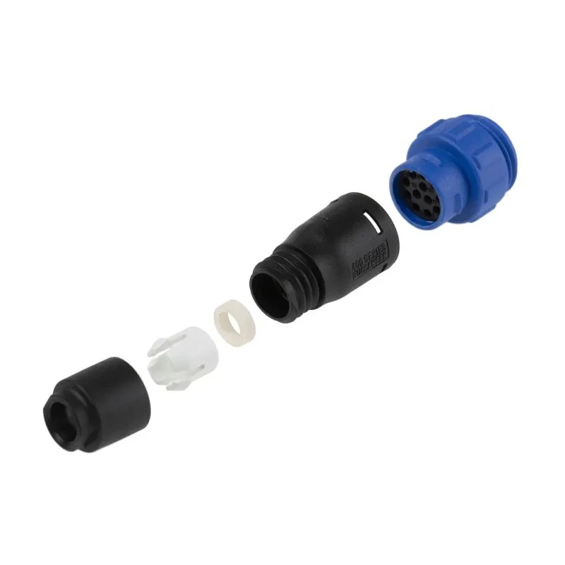 Bulgin Circular Connector Cable Socket, 12 Contacts, Miniature, Female, IP68, Buccaneer 400 Series PX0411/12S/6065