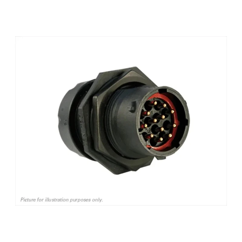 Souriau Sunbank by Eaton Circular Connector, 12 Contacts, Panel Mount, Standard Size, Plug Male, IP68 IP69K UTS7GN1412P