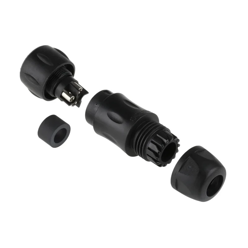 Souriau Sunbank by Eaton Industrial Circular Connector 4 Contacts Cable Mount Socket Female IP68 IP69K 320V 16A UTS6JC124SSCR