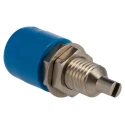 Schutzinger Blue Female Banana Socket 4 mm Connector Screw Termination 60V 32A Nickel Plating IBU401 BLUE