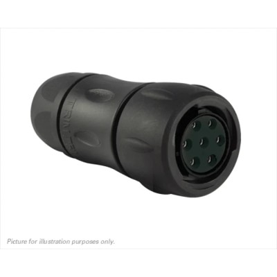 Souriau Sunbank by Eaton Circular Connector 7 Contacts Cable Standard Socket Female IP68 IP69K UTS6JC147SSCR