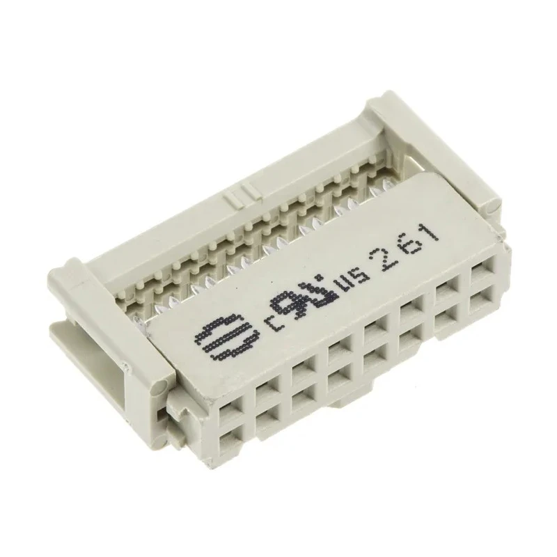 HARTING 16-Way IDC Connector Female for Cable, 2 Row, 320V AC, 2.5A, Gold Plating, SEK 18 Series 09185166803