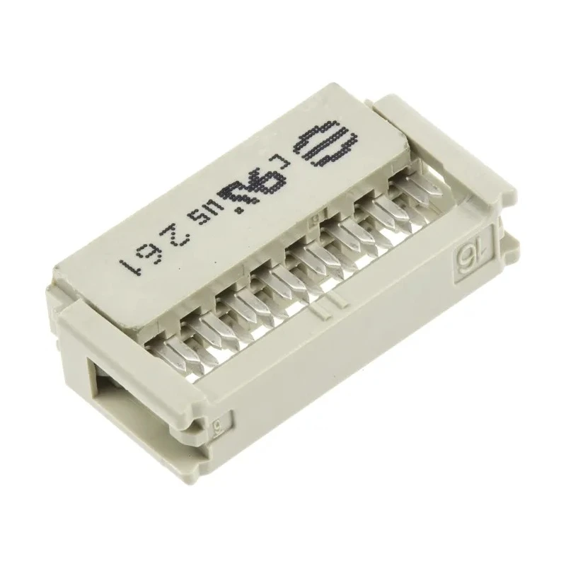HARTING 16-Way IDC Connector Female for Cable, 2 Row, 320V AC, 2.5A, Gold Plating, SEK 18 Series 09185166803