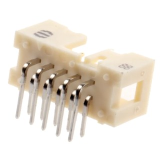 HARTING SEK 19 Series Right Angle Through Hole PCB Header, 10 Contacts, 2.54 mm Pitch, 2 Row, Shrouded, 1000V 09195106323