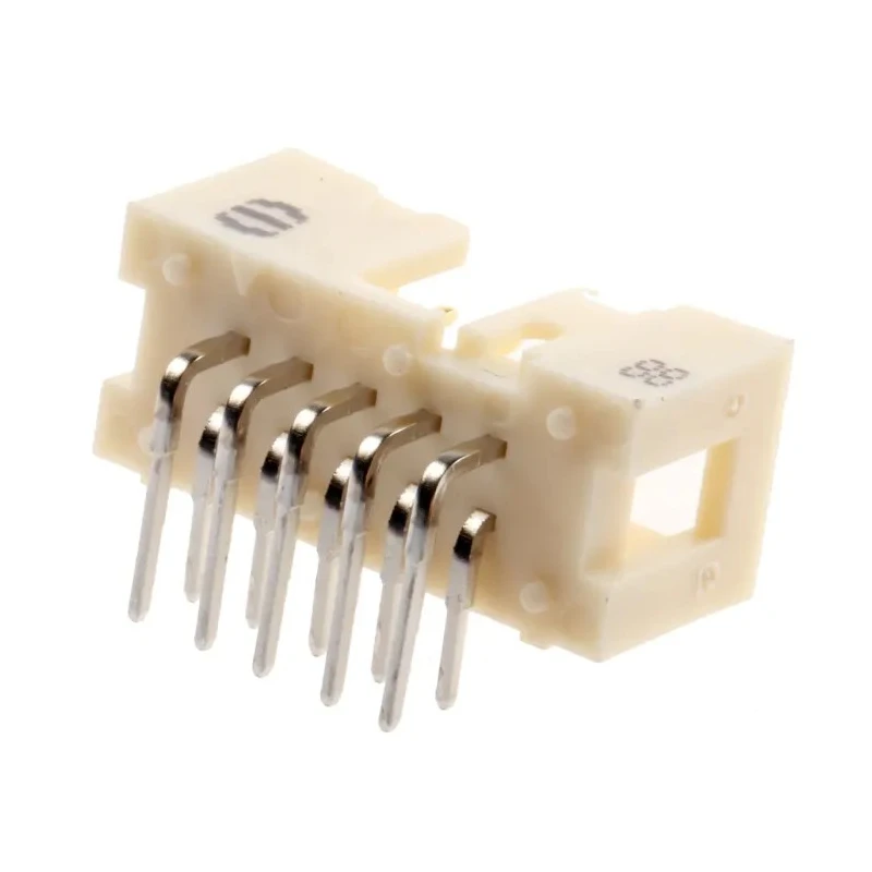 HARTING SEK 19 Series Right Angle Through Hole PCB Header, 10 Contacts, 2.54 mm Pitch, 2 Row, Shrouded, 1000V 09195106323
