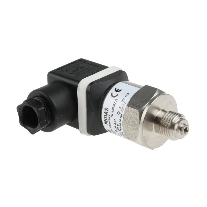 Jumo MIDAS Series Pressure Sensor 0 bar to 6 bar Relative, Stainless Steel, IP65/IP67 401001/000-458-405-502-20-601-61/000