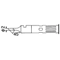 Weller 2 mm Bevel Soldering Iron Tip for use with WP 60 T0051644599