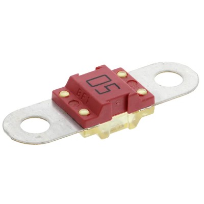 Littelfuse 50A Red Car Fuse 32V DC Thermoplastic Time Delay BF1 Series 153.5631.5501