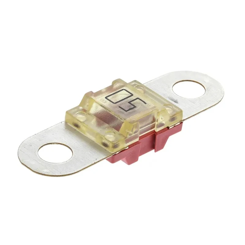 Littelfuse 50A Red Car Fuse 32V DC Thermoplastic Time Delay BF1 Series 153.5631.5501