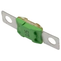 Littelfuse 125A Green Car Fuse 32V dc Thermoplastic Body Time Delay BF2 Series 153.5395.6121