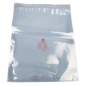 RS PRO Anti-Static Bag 305mm Width x 406mm Height Silver Zipper Closure 100 Qty 431-9566