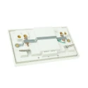 Powerbreaker PowerBreaker H 13A Passive 2 RCD Socket Polycarbonate Surface Switched White K22WP-C