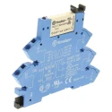 Finder 38 Series Interface Relay DIN Rail Mount 24V AC/DC Coil Voltage SPDT Contact 12mA Coil Current 6A 38.61.0.024.0060
