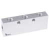 Legris Anodised Aluminium Pneumatic 6 Outlet Manifold Female Ports 3313 13 17 03