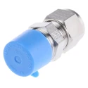 Parker Stainless Steel Pipe Fitting Straight Coupler Male NPT Threaded 1/2 in M12MSC1/2N-316