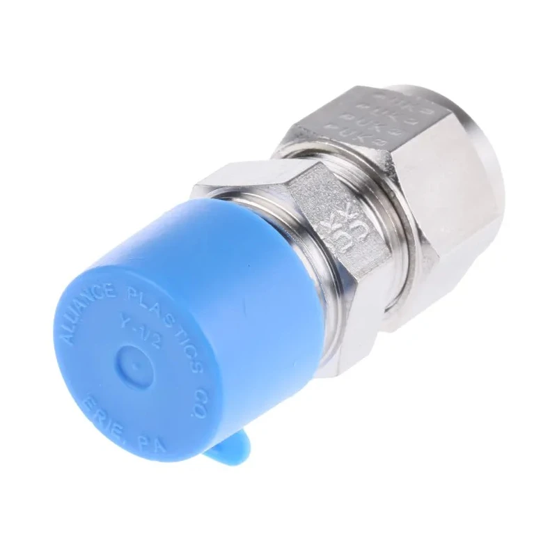 Parker Stainless Steel Pipe Fitting Straight Coupler Male NPT Threaded 1/2 in M12MSC1/2N-316