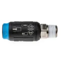 Legris Reinforced Polymer Pneumatic Quick Connect Coupling 1/2 in Male R Male Body BSP Taper and NPT 9405U06 21