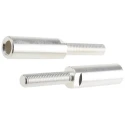 Staubli 8 mm Silver Terminal Post, M8 Thread, 240A 01.0006