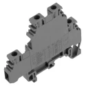 Entrelec SNA Series Double Level Terminal Block Grey, 0.2mm² to 4 mm², 2-Level, Screw Termination, 800V AC 1SNA115166R1100