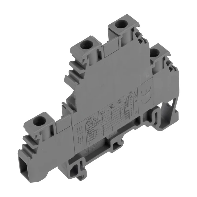 Entrelec SNA Series Double Level Terminal Block Grey, 0.2mm² to 4 mm², 2-Level, Screw Termination, 800V AC 1SNA115166R1100