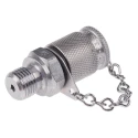 Stauff Steel Hydraulic Test Point Thread Size 1/4 in, Male G Connection, Max Operating Temperature 200°C SMK 20 R 1/4 VB