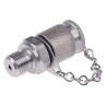 Stauff Steel Hydraulic Test Point Thread Size 1/4 in, Male G Connection, Max Operating Temperature 200°C SMK 20 R 1/4 VB
