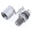 Stauff Steel Hydraulic Test Point, 303 Stainless Steel, Nickel Plated Carbon Steel, Zinc, 1/4 in Thread SMK 20 1/4 NPT VD