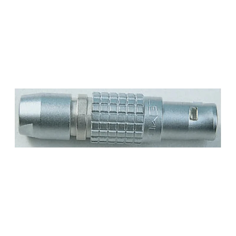 LEMO Circular Connector Cable Mount Plug Male 3 Contacts 12 mm 2200V Brass Housing Push Pull Termination FGG 1B 303 CLAD42