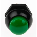 Otto Momentary Push Button Switch Panel Mount SPDT Green LED IP68 28 V DC 115 V AC P9-213125