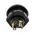 Otto P9 Series Push Button Switch, Momentary, Panel Mount, 0.5 x 0.5 in Cutout, DPST, Red LED, IP68, 28 V dc 115 V P9-113121