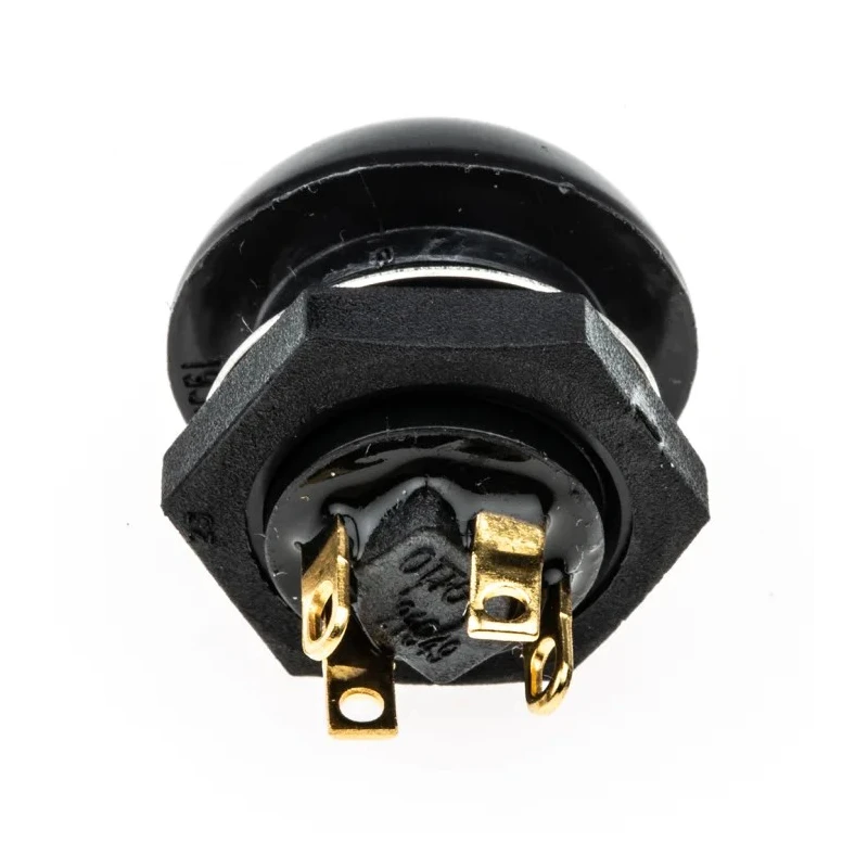 Otto P9 Series Push Button Switch, Momentary, Panel Mount, 0.5 x 0.5 in Cutout, DPST, Red LED, IP68, 28 V dc 115 V P9-113121
