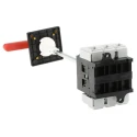 Schneider Electric 3-Pole Panel Mount Switch Disconnector, 175A, 55 kW, IP65/IP20, Red Handle, VARIO Series 