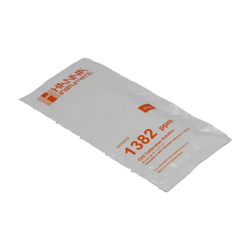 Hanna Instruments Buffer Solution 7 pH Sachets Calibration of Total Dissolved Solids Probes HI-70032P