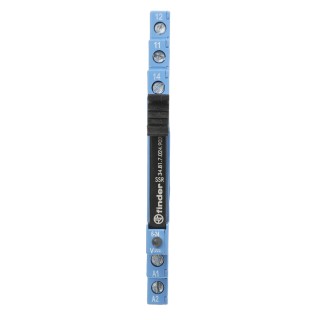 Finder 38 Series Electromechanical Interface Relay, DIN Rail Mount, 24V DC Coil, SPST, 6A Switching 38.81.7.024.9024
